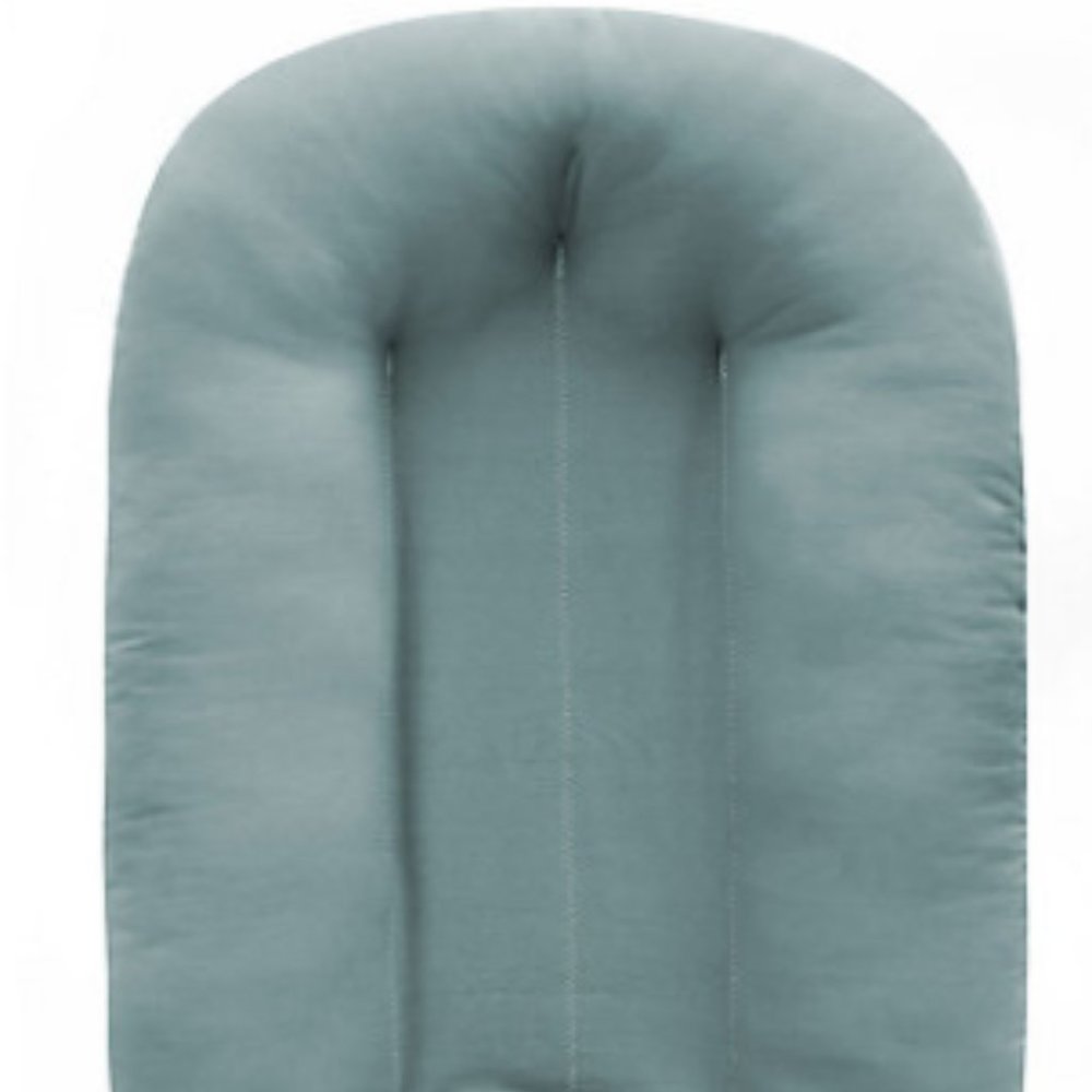 Snuggle Me Organic Slate Infant Baby Lounger